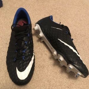 Hypervenom 3 firm ground cleats size 8